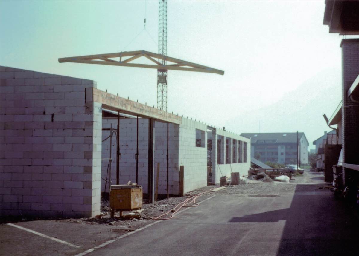 Neubau Zuschneiderei